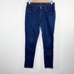 Levi's Bold Curvy Modern Rise Dark Wash Blue Skinny Jeans Women's Size 30 x 32